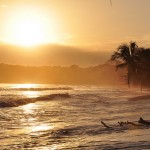 Beautiful Sunset In Latin America